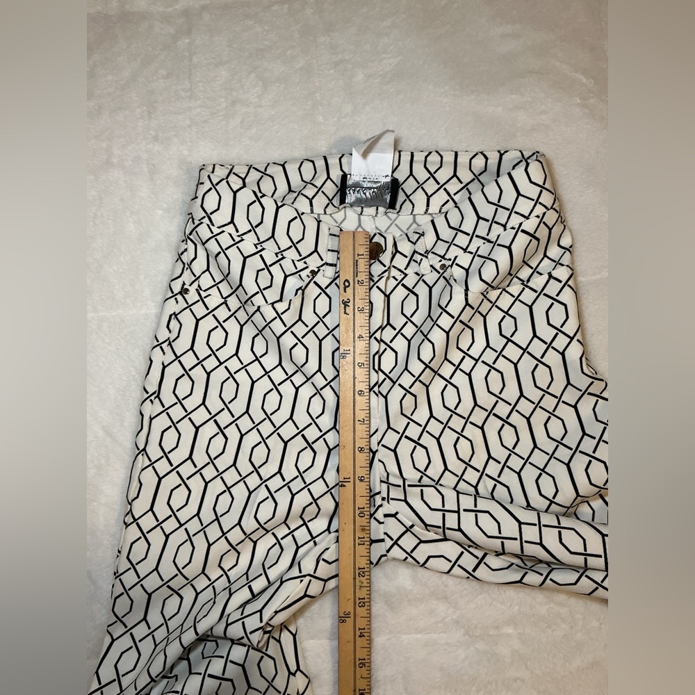 Geometric Patterned Pants - image 7